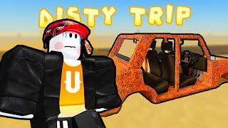 Я Выживаю  в ПУСТЫНЕ  в Dusty trip Roblox ️