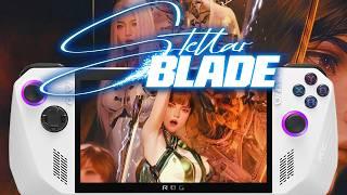Stellar Blade ROG ALLY Z1 Extreme Performance Tested SteamOS - Playable Demo