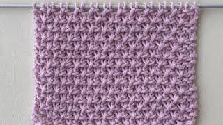 Very easy point to knit. Suitable for all types of projects. Tutorials for beginners. Point n19