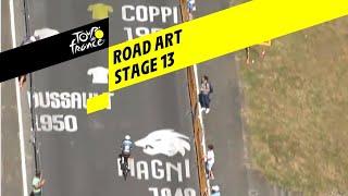 Road Art - Stage 13 - Tour de France 2019