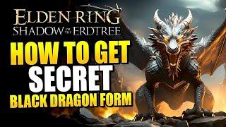 Elden Ring SECRET Black Dragon Form - Rock Heart Location