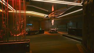 V’s Corpo Plaza Apartment w/Music - Cyberpunk 2077 Ambience (HD)