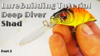 A to Z Lure Making Tutorial| Deep Diver Balsa Shad