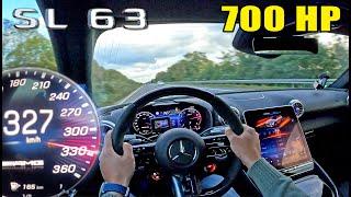 700HP Mercedes-AMG SL63 is when LUXURY MEETS SPEED on the AUTOBAHN!