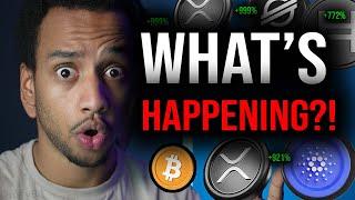 CRYPTO HOLDERS: WHAT'S GOING ON RIGHT NOW?