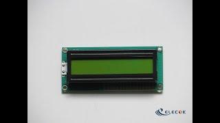 MDLS-16265-EHT-H-V-G-LED4G LCD Display Module LED - Green Parallel  Replace