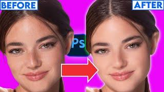 Smooth Skin like a Pro | Face Retouching in Photoshop | Skin Smoothing in Adobe Photoshop