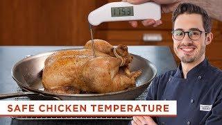 What is the Safe Temperature to Cook Chicken to?