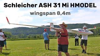 Schleicher ASH 31 Mi HMODEL | 8,4m obří RC model větroně | 4K | Hranická termika  2024