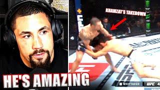 "How do you Stop the Takedown...?" Robert Whittaker Talks Khamzat Chimaev Fight