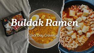  Sick Day Cravings: My Twist on Buldak Ramen!  #ramen #buldakramen #recipe #sickday #cravings