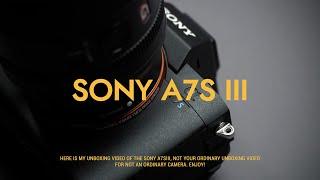 A Dream Came True - Sony A7S III Unboxing in Under 1 Minute