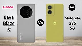 Lava Blaze X 5G Vs Motorola G85 5G | Full Comparison | SB Tech