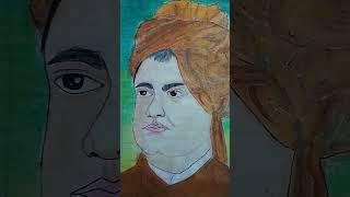 swami vivekananda drawing #arts #drawing #viral . kindly subscribe the channel 