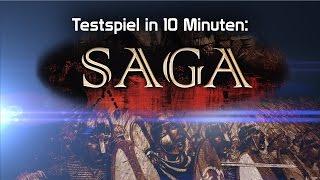 Saga Battle Report - Testspiel in 10 Minuten - DICED auf der Tactica