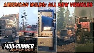 American Wilds DLC: All new Vehicles and more | Spintires Mudrunner