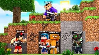 MINECRAFT: TIMBA y MIKECRACK Vs 3 CAZADORES TROLL 