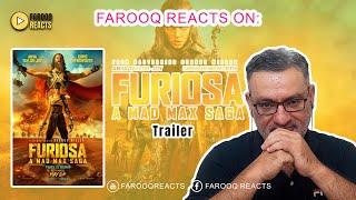 Farooq Reacts | FURIOSA : A MAD MAX SAGA | OFFICIAL TRAILER | In Theaters May 24 #movies #hollywood