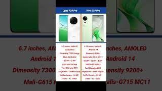 Oppo F29 Pro vs Vivo S19 Pro Comparison #shorts #short #oppof29pro #vivos19pro