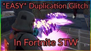 *EASY* Fortnite Duplication Glitch In Fortnite STW - stw dupe glitch - easy dupe glitch fortnite stw