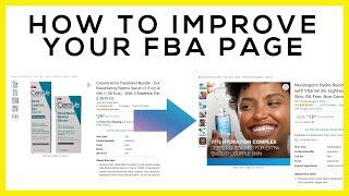 How to improve your Amazon FBA product page