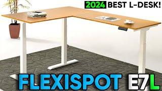 The Best L-Shaped Standing Desk In 2024 - Flexispot E7L