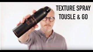 How-to use Tousle & Go Texture Spray in Short Hair