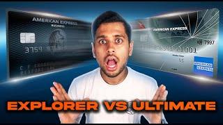 AMEX Explorer Credit Card vs AMEX Qantas Ultimate Credit Card | FULL Comparison 2024