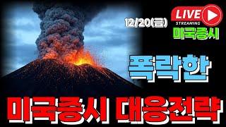 12/20 금 ( 실시간 라이브 ) 폭락한 미국증시 대응전략 I 미국주식 대응 및 전략