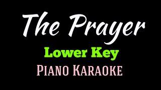 The Prayer | LOWER KEY | DUET | Piano Karaoke by Aldrich Andaya | ​⁠@themusicianboy