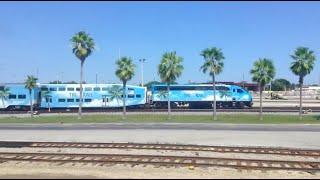 Riding South Florida's Commuter Rail System - Tri-Rail Journey August 2014