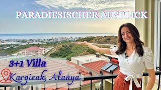 PARADIESISCHER AUSBLICK | 4 ZIMMER VILLA IN KARGICAK/ALANYA | 375.000 € JETZT KAUFEN! #alanya #villa