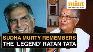 'End of an era...' Sudha Murty's Heartfelt Tribute To Ratan Tata | 'It's My Personal Loss...'