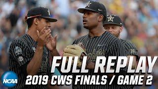 Vanderbilt vs. Michigan: 2019 CWS Finals Game 2  | FULL REPLAY