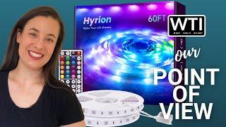 Our Point of View on Hyrion LED Strip Lights From Amazon