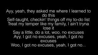 NF No Excuses Lyrics