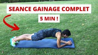 SÉANCE DE GAINAGE COMPLÈTE EN 5 MINUTES à la maison