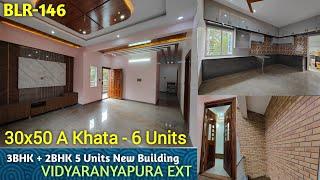 30x50 A Khata | 6 Units Building For Sale in Vidyaranyapura Bengaluru