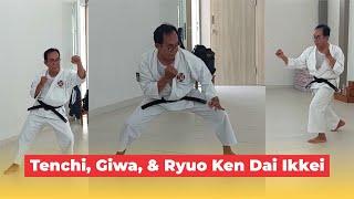 Tenchi, Giwa, & Ryuo Ken Dai Ikkei | Teknik Dasar Shorinji Kempo