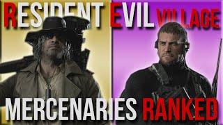 All RESIDENT EVIL VILLAGE Mercenaries  RANKED WORST to BEST