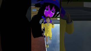 Ghost in Sakura: everyone is scared #sakuraschoolsimulator #sakura #sakuragaming #sss