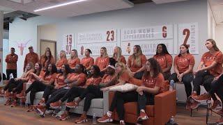 Texas softball reacts to being named No. 1 seed