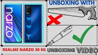 REALME NARZO 30 5G UNBOXING VIDEO | BEST UNBOXING EVER | PHONES | FUN UNBOXING