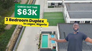 Check out this $63K(93m) - 3 bedroom  Duplex in VGC , Lagos Nigeria