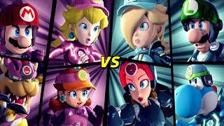 Mario Strikers: Battle League - Team Peach vs. Team Rosalina (Hard CPU)