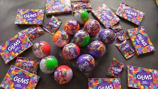 Gems opening video, surprise toys, chocolate opening video, lots of chocolates,Cadbury celebration