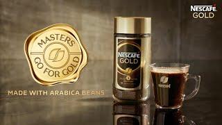 Masters go for NESCAFÉ® GOLD​