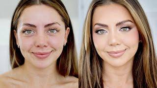 MAKEUP THAT STILL LOOKS LIKE YOU | Flattering, approachable, soft glam client makeup tutorial