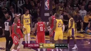 LAKERS VS ROCKETS FULL FiGHT/BRAWL!