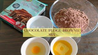 [TRIED IT] Betty Crocker Chocolate Fudge Brownie Mix